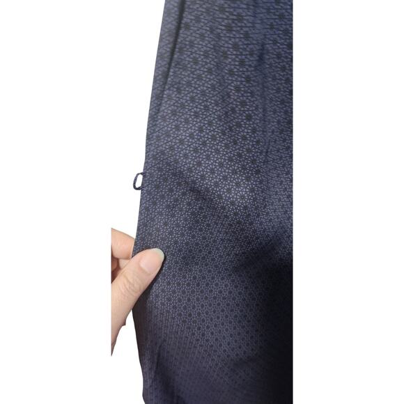 H&M Hi Lo Hem Shift Dress in Navy and Black Size 6 - Picture 8 of 10